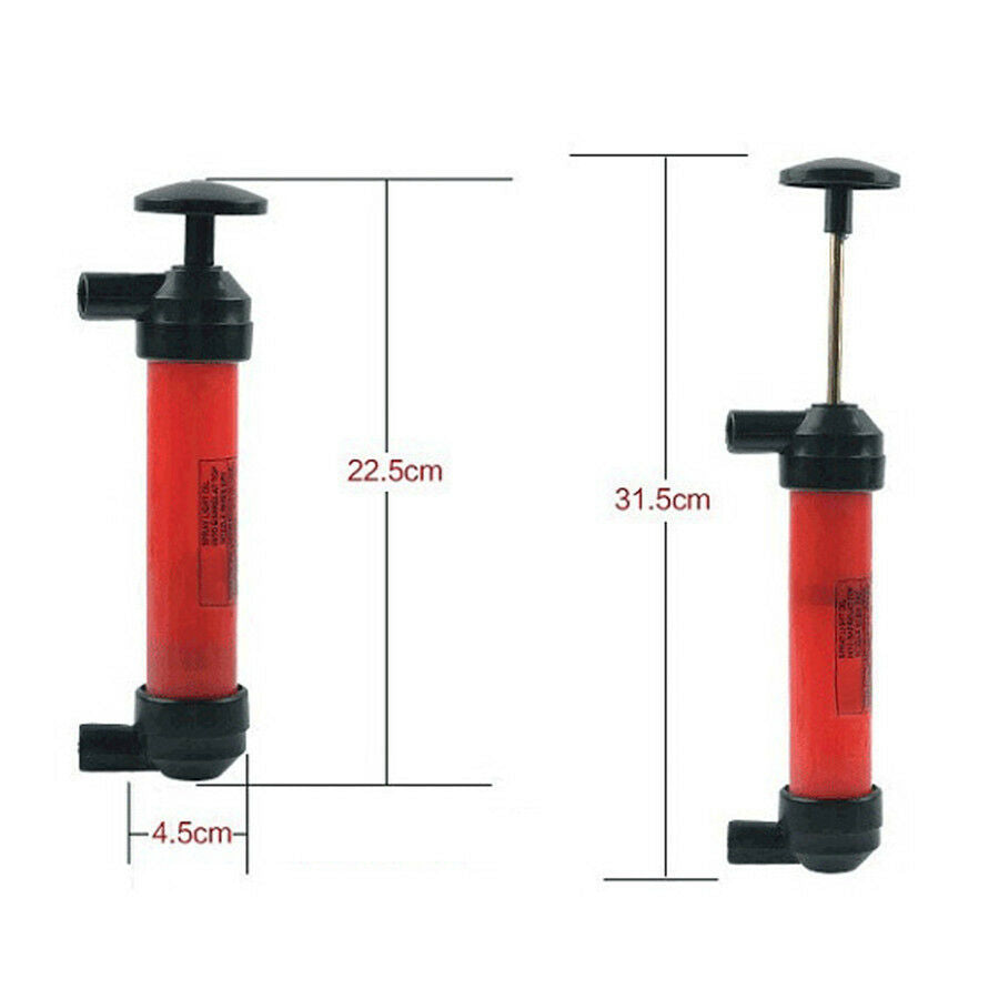 Portable Manual Multiple Usage Siphon Pump Gas/Liquid/Chemicals Transfer Replace