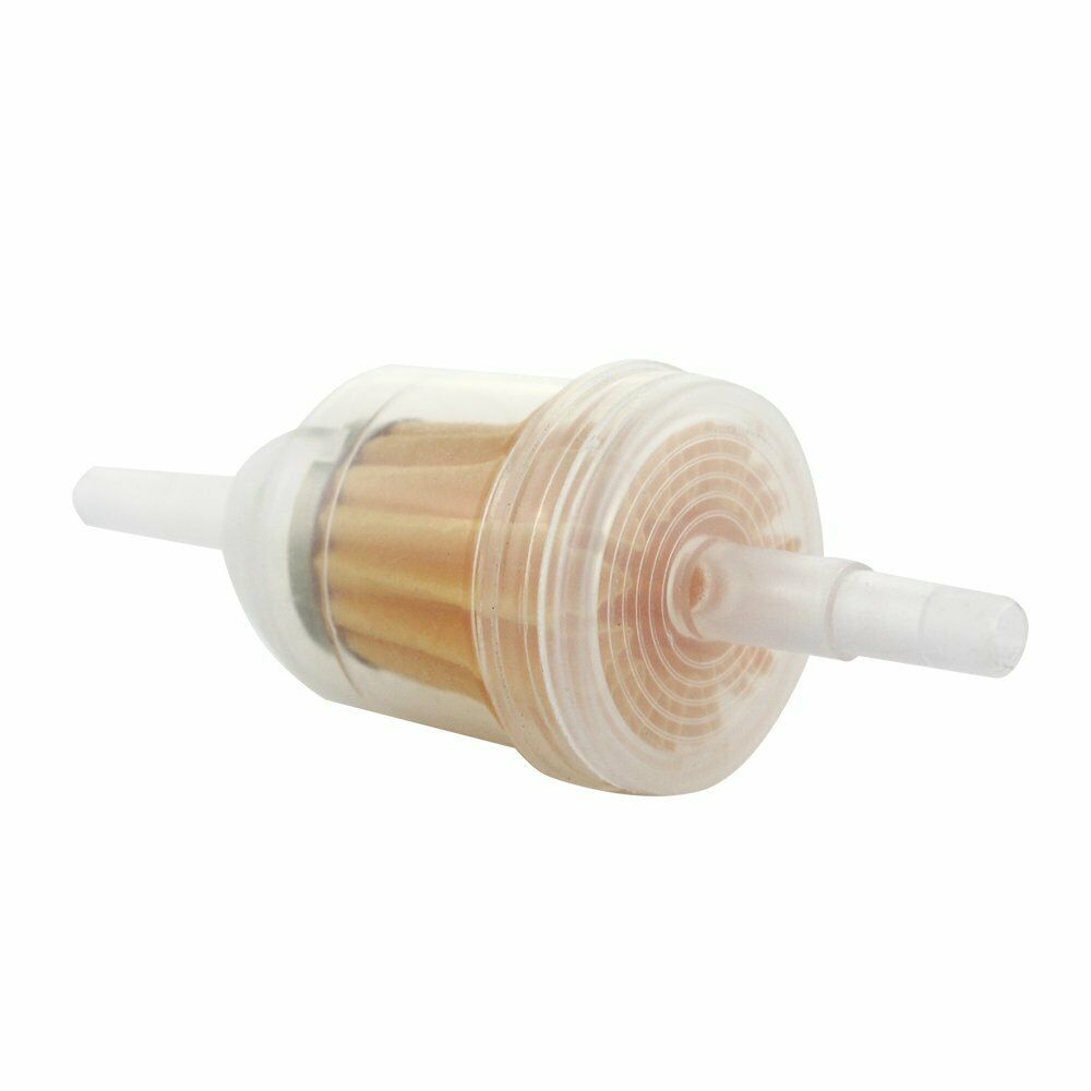 10x 1/4" 6mm/8mm Inline Gas Fuel Filter For HXXda Small Engine Lawn Mower Motor