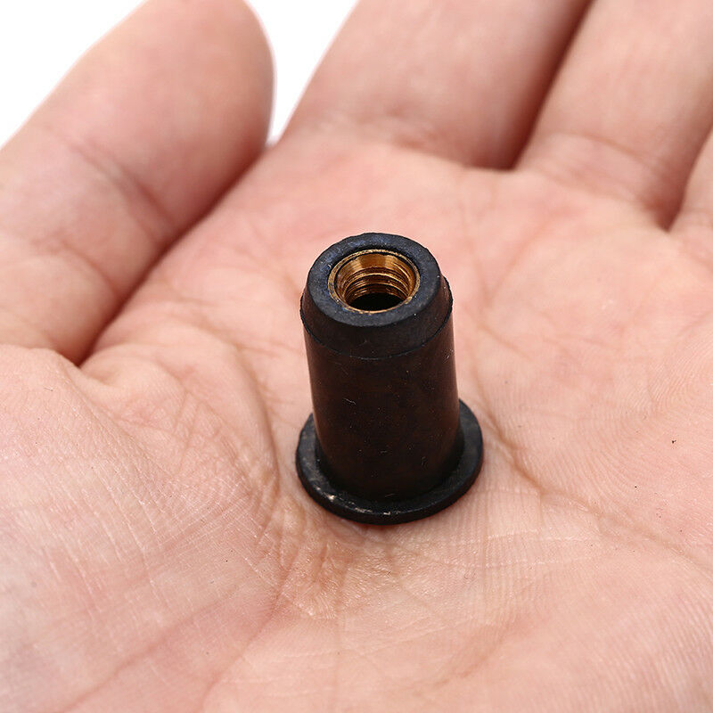 6pcs m6 black well nuts kayak accessories blind fastener rivet fishing boa.l8