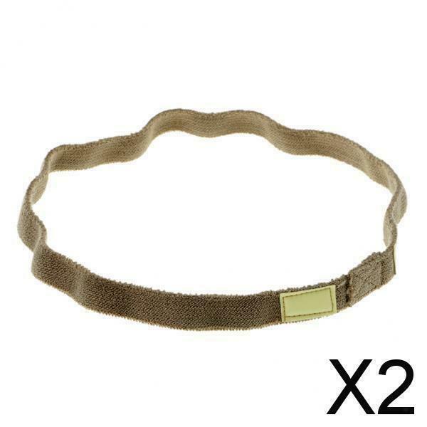 2X Helmet Scrim Band with Luminous Cats Eyes for M88 MICH Military Helmet Sandy