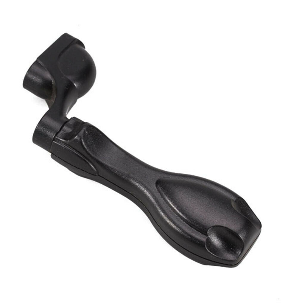 Practical Handy Black Plastic String Winder Guitar Repair Tool