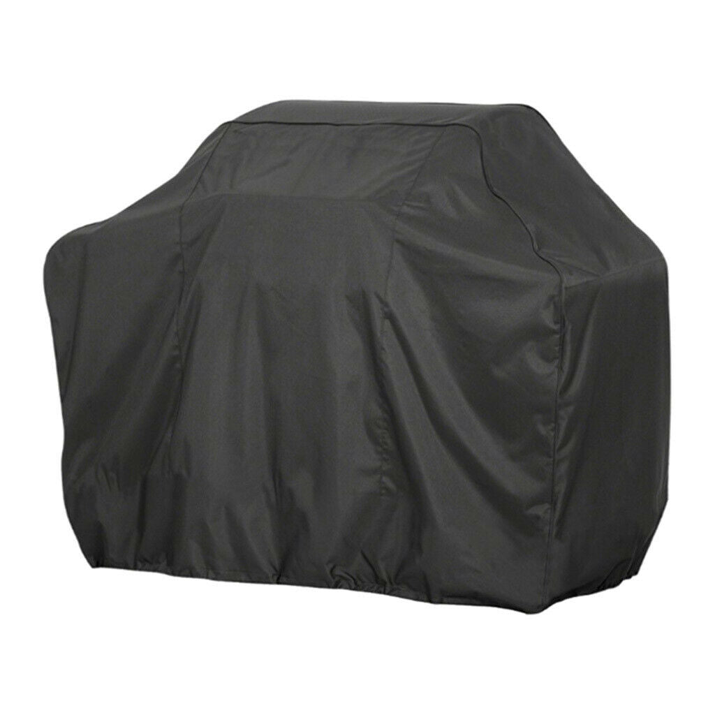Heavy Duty BBQ Cover All-Weather Protection Barbecue Cover Black Square XL