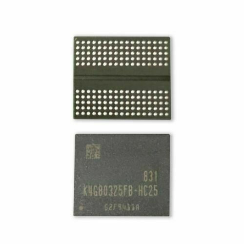1PC Brand New K4G80325FB-HC25 BGA IC Chipset Black with Solder Balls