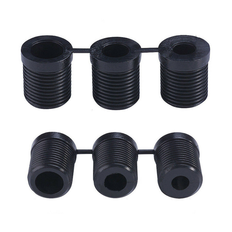 Black Aircraft Rod Aluminum &Leather Shift Knob For Automatic & Manual Gear Car