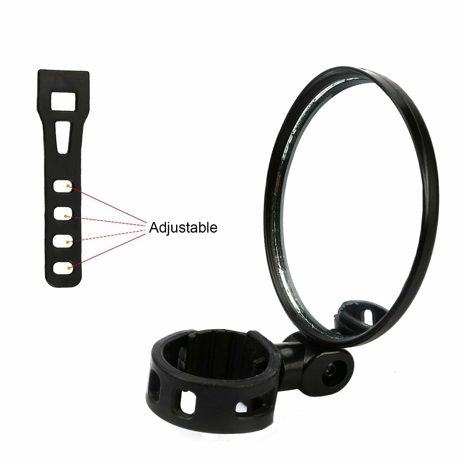 Rotation Rear View Bicycle Mirror Handlebar Motorcycle Looking Bike Rearview New