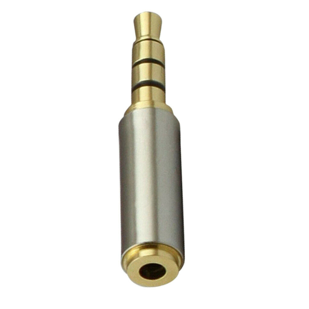 Metal 3.5mm Male to 2.5mm Female Audio Stereo Headphone Adapter Converter