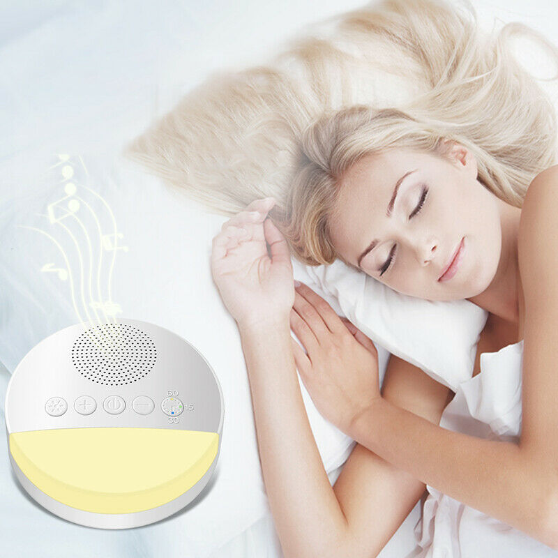 LED White Noise Nature Sound Machine Sleep Aid Sounds Sleeping Therapy Relax