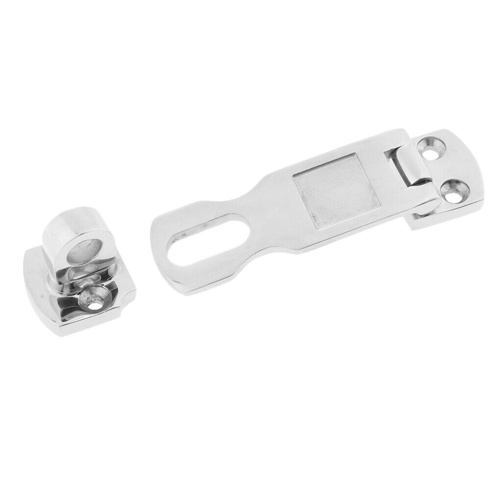 316 Stainless Steel Anti-Rattle Latch Boat Locker Hatch Fastener Clamp 3.54