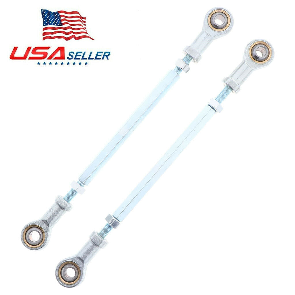 2 Pcs Sturdy Ball Joint Steering Shaft Ends Set for Modified ATV Buggy Go Kart