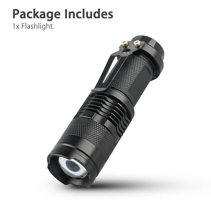 LED Ultra Violet UV 365 nm Blacklight Flashlight Inspection Lamp Torch Fa.l8