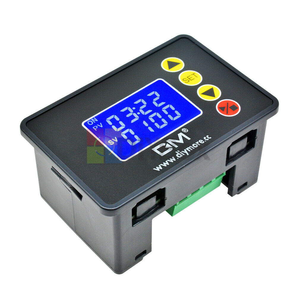 1.37" LCD Digital Microcomputer Time Controller Module DC12V 240W 0000~9999S