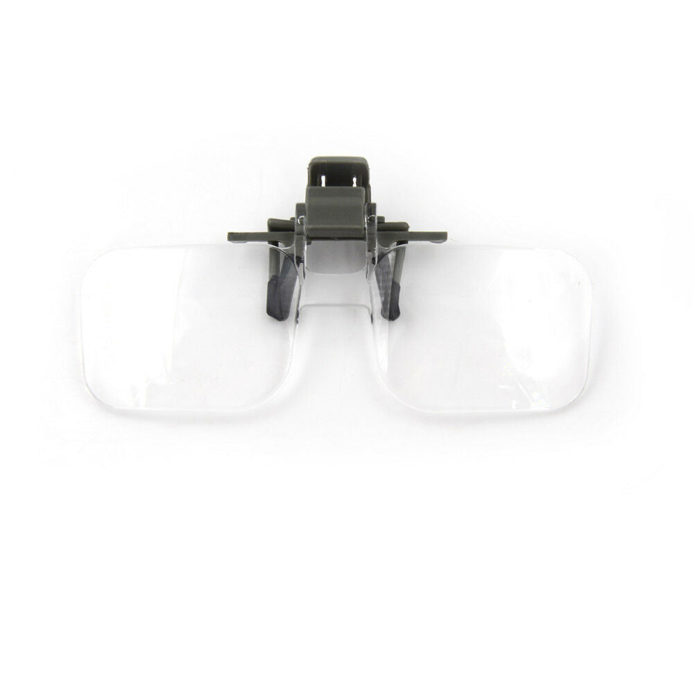 Magnifier Clip On Glasses Magnifying Glasses Eyeglasses Watch Repair Too.l8