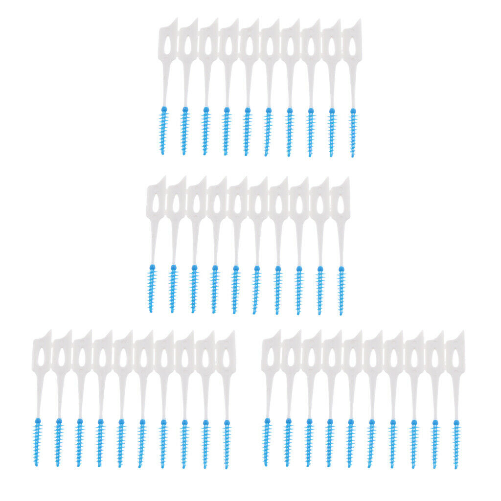 40 pack of interdental brushes for interdental cleaning