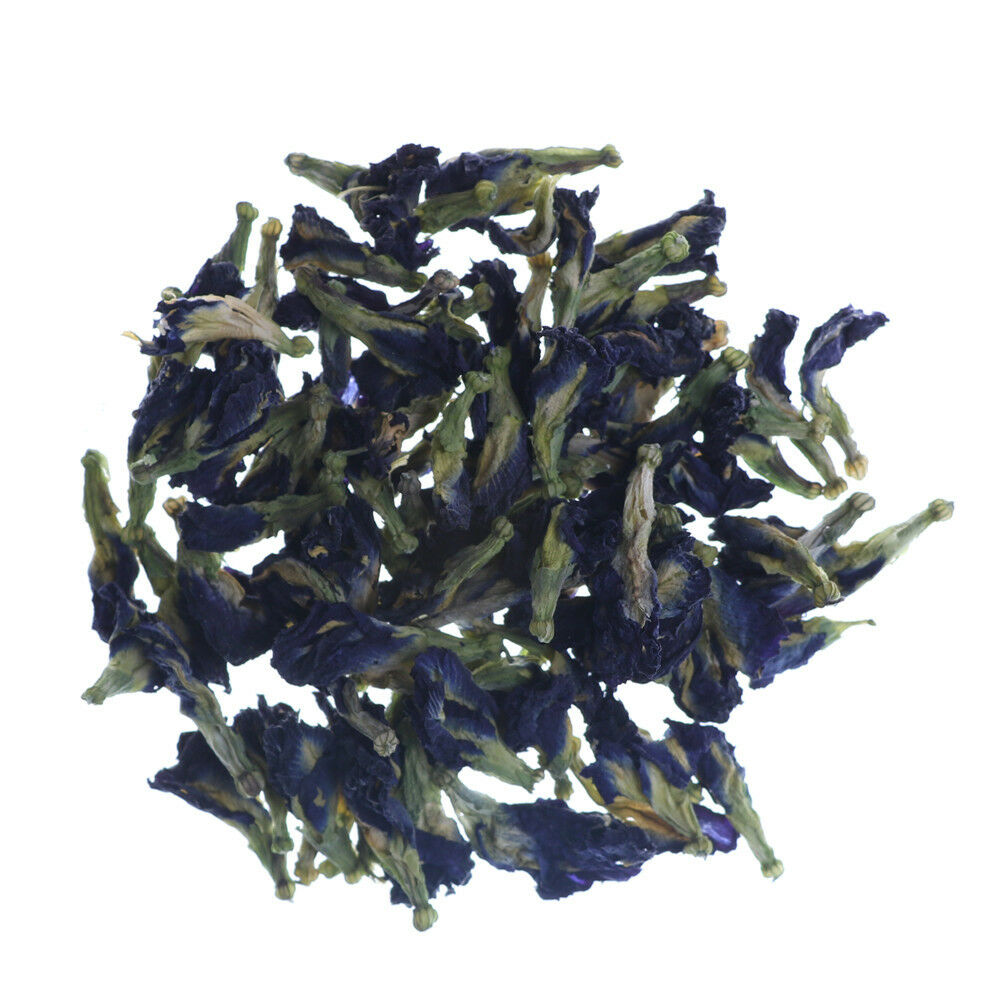 20g Pure Natural Dried Butterfly Pea Tea Blue Flowers Clitoria Ternatea dnW Fx