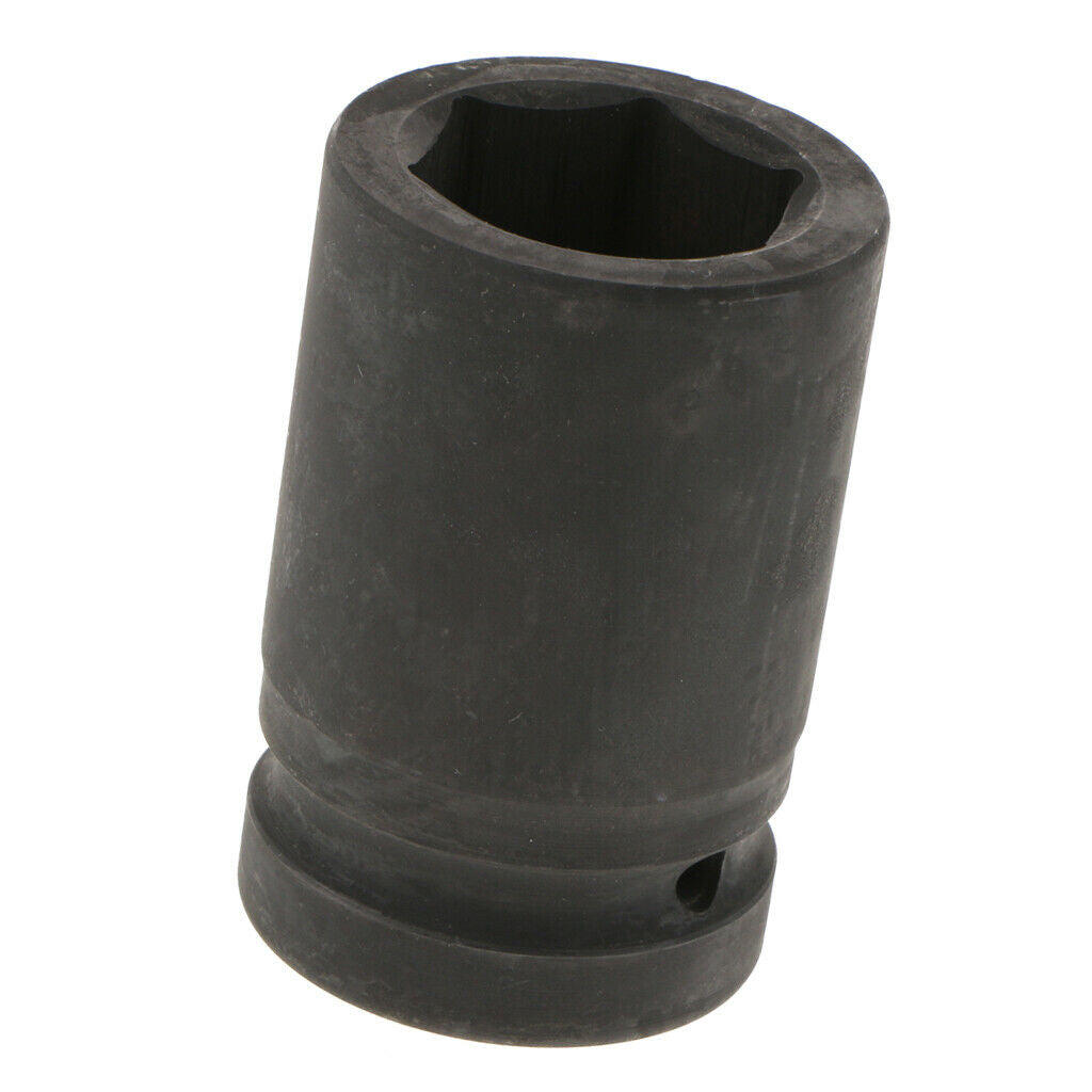 2pcs 6 Point Deep Impact Socket Square Drive Hand Ratchet 1inch 80x33x26mm