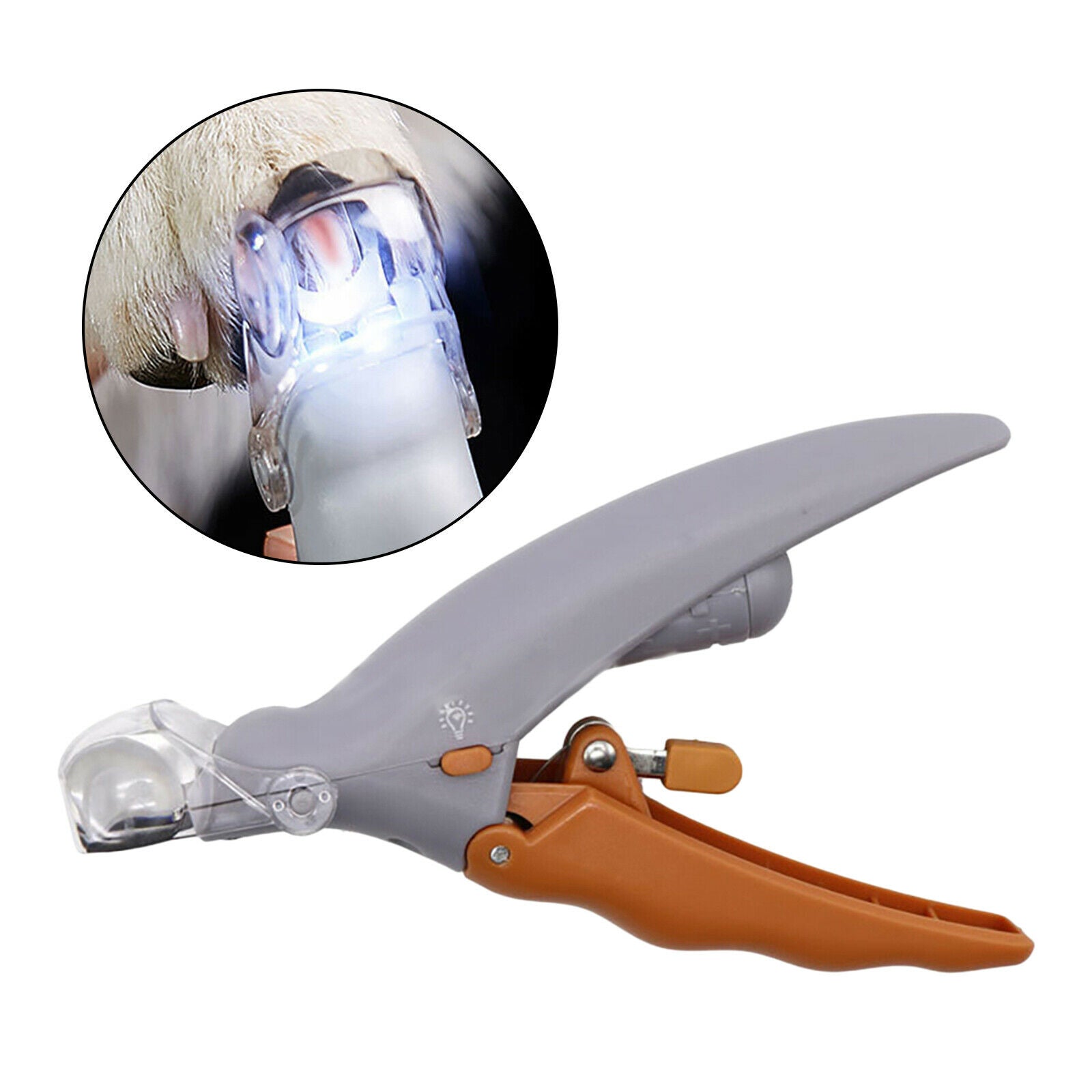 Professional Pet Nail Trimmers & Clippers LED Light for Cat Dog Claw Care