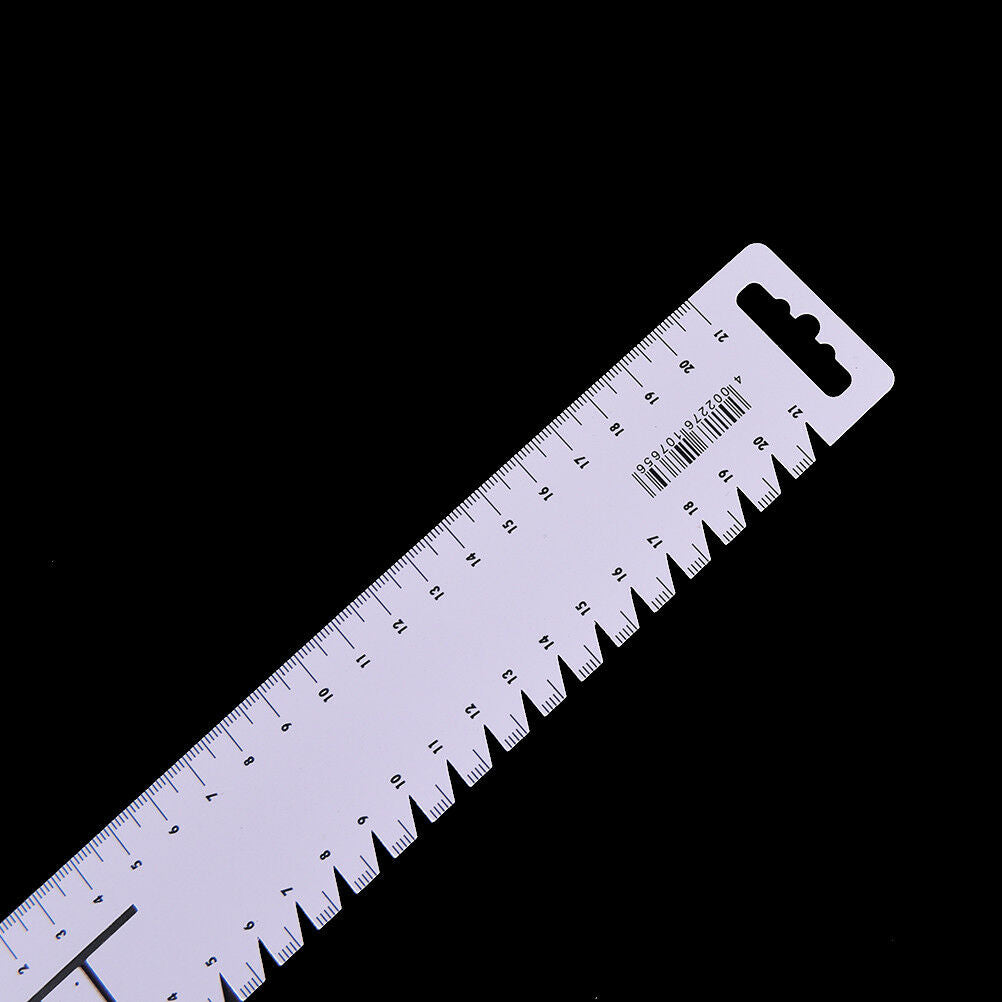 1pc 21cm Ultrathin sewing patchwork ruler quilting tool DIY sewing access.l8