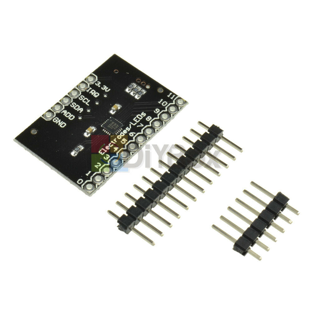 5Pcs MPR121 Breakout V12 Capacitive Touch Sensor Controller Module I2C Keyboard