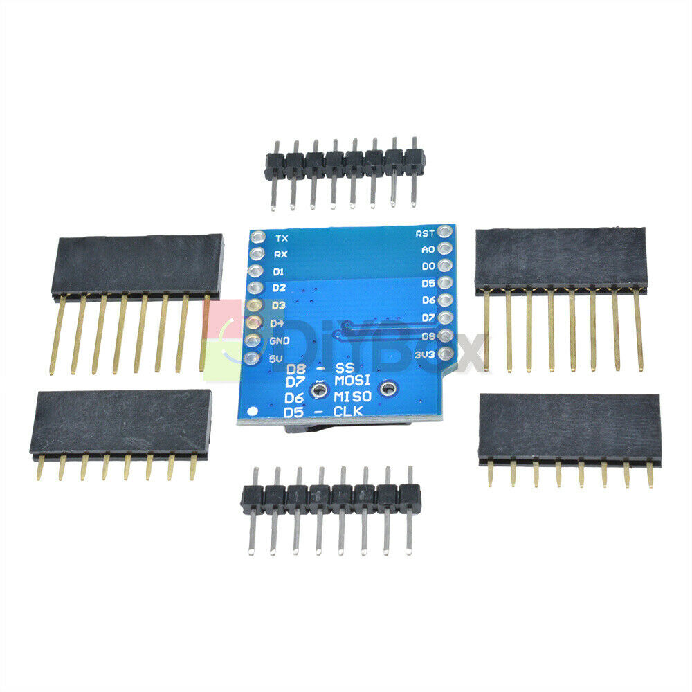 5PCS Micro SD Card Shield Wireless Control for D1 Mini ESP8266 WiFi WeMos Module