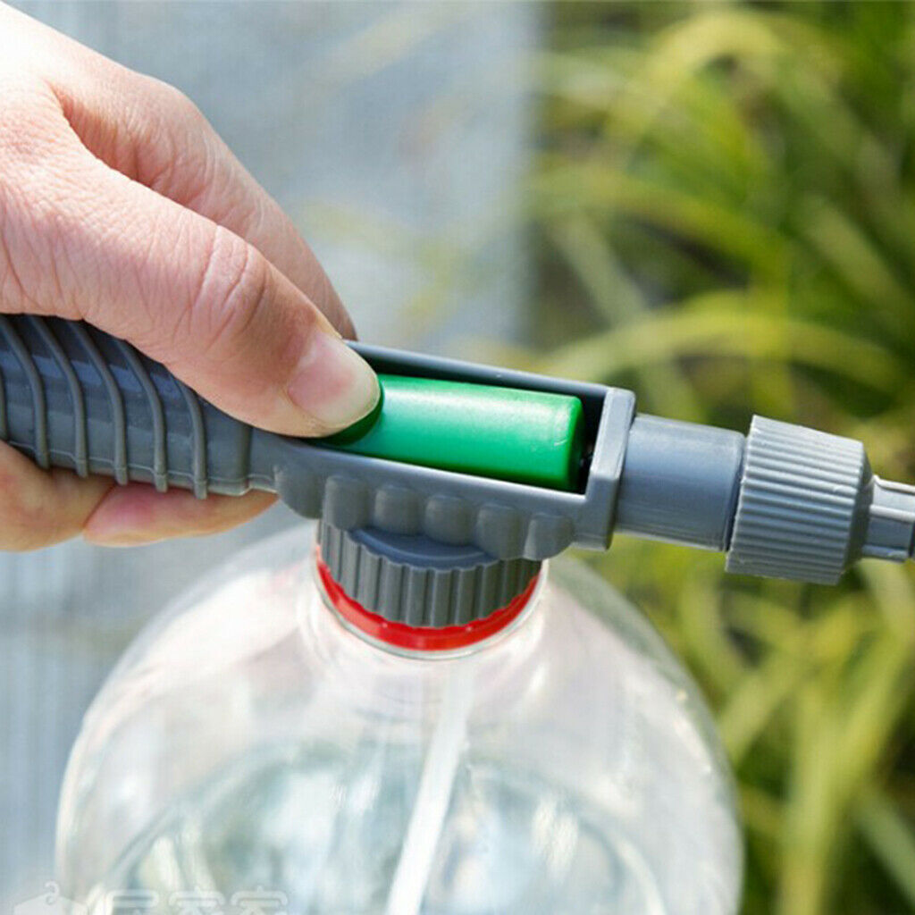 High Pressure Air Pump Manual Sprayer Adjustable Drink Bottle Spray Head Nozzle