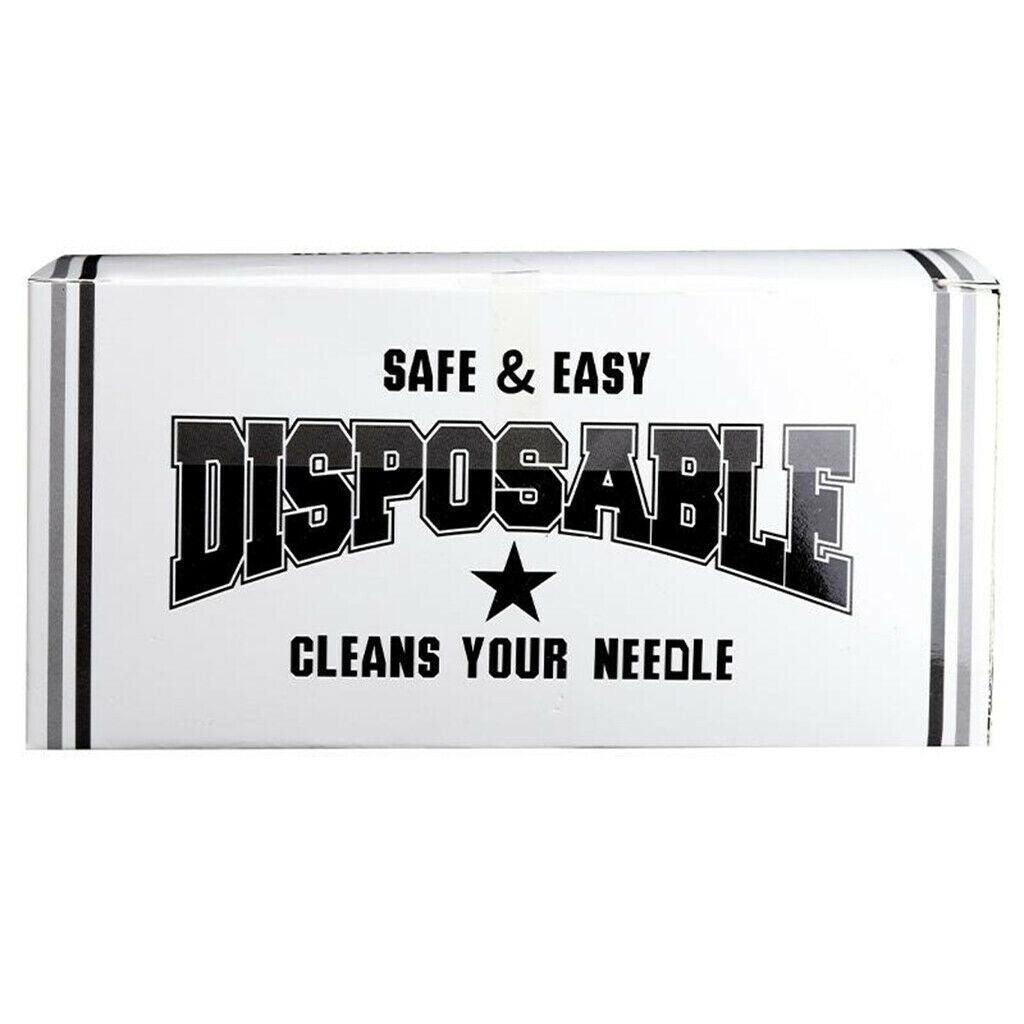 18Pieces Tattoo Dip Cup Caps Dip Foam for Needle Clean Clean Ink Supplies