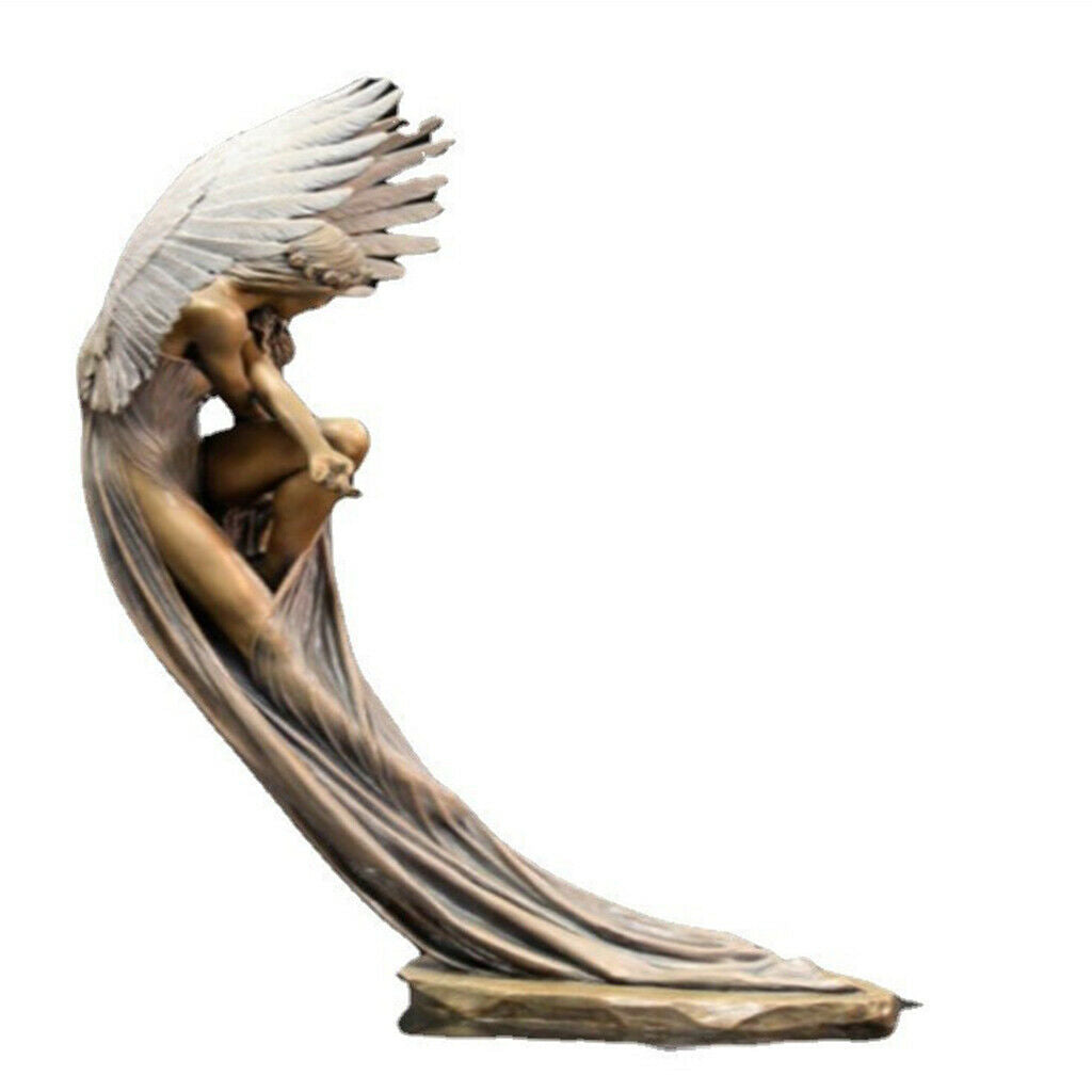 Redemption Angel Statue Photo Props Living Room Church Decorative Ornaments
