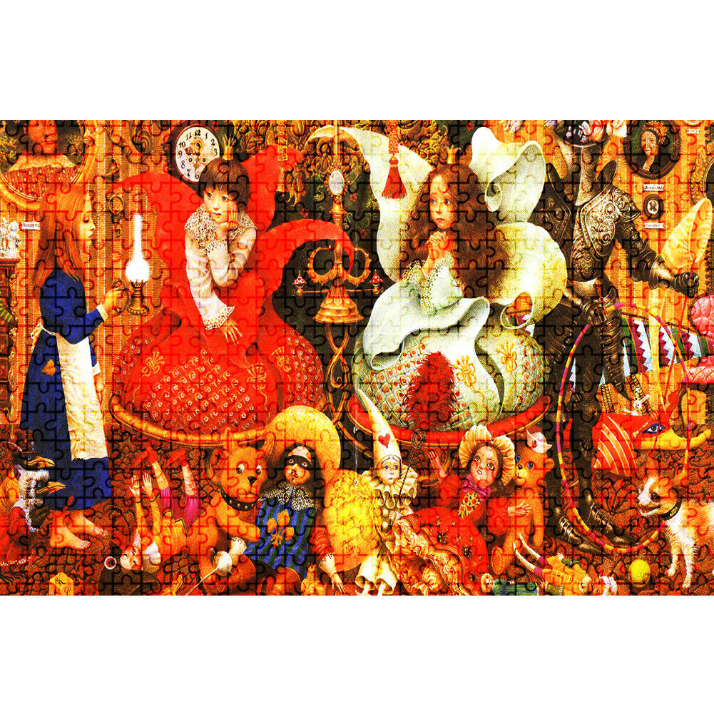 Puzzles Jigsaw 1000pcs Hall Princess Educational DIY Stress Relief Toys @
