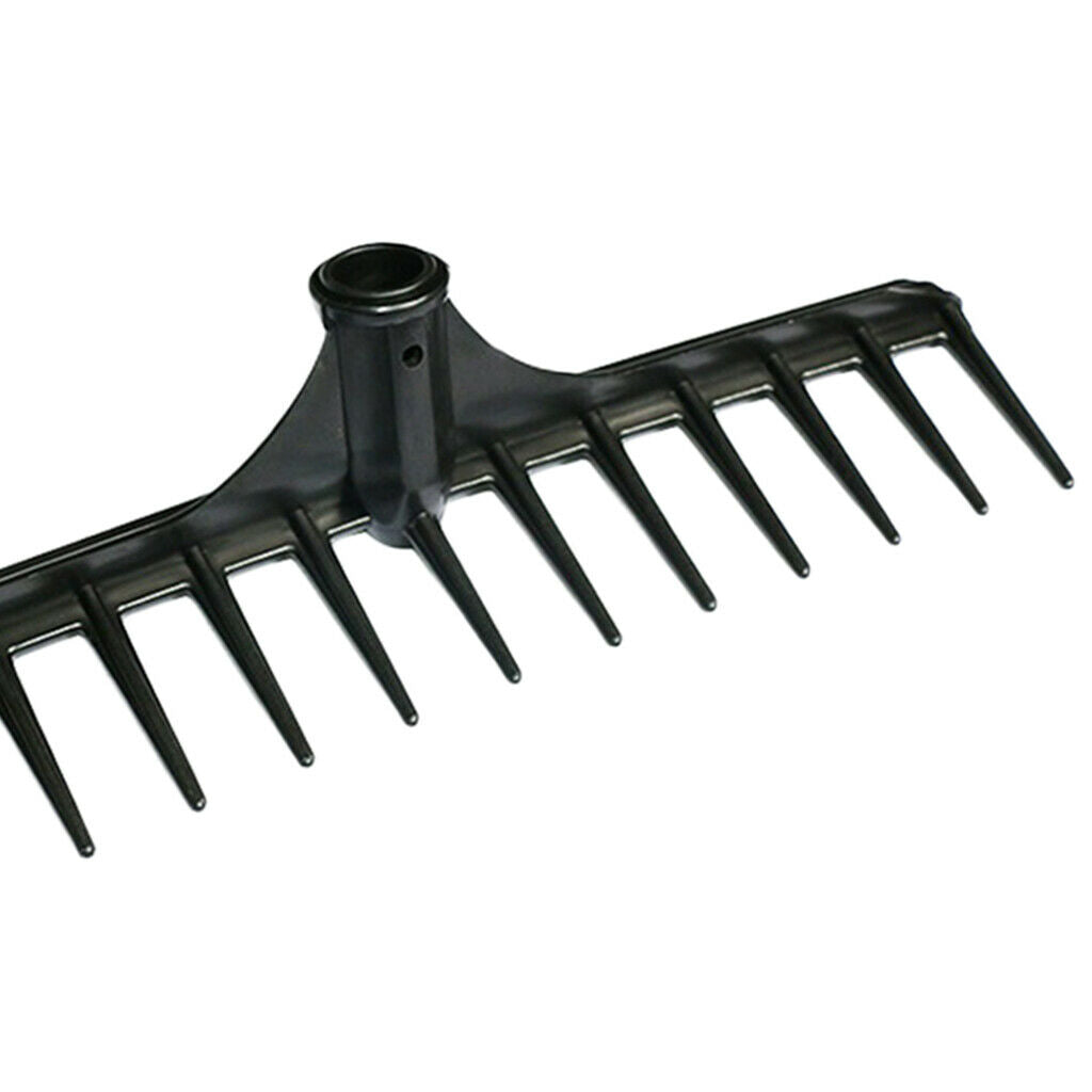 2x Sand Bunker Rake Golf Leaves Rake Head Club Rest Tools Leaf Head Kits