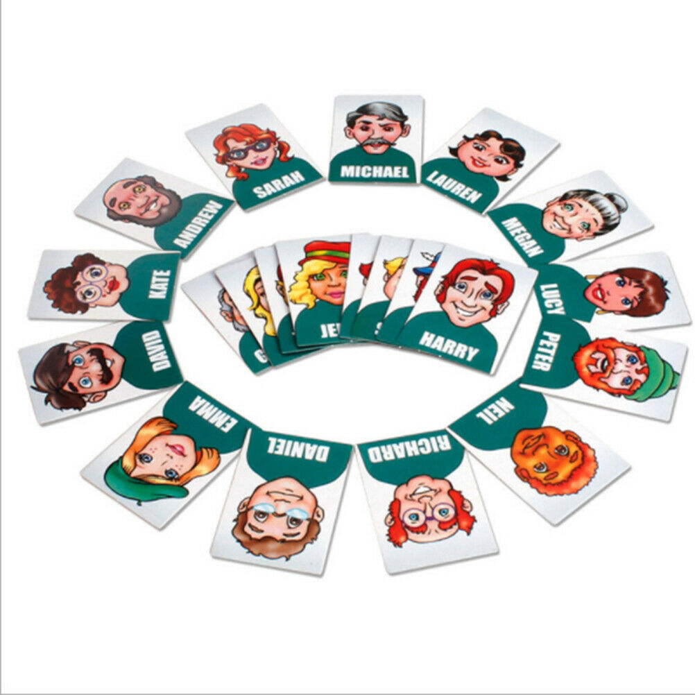 Family Guessing Games Who Is It Classic Board Game Toys Memory Training HF Tt