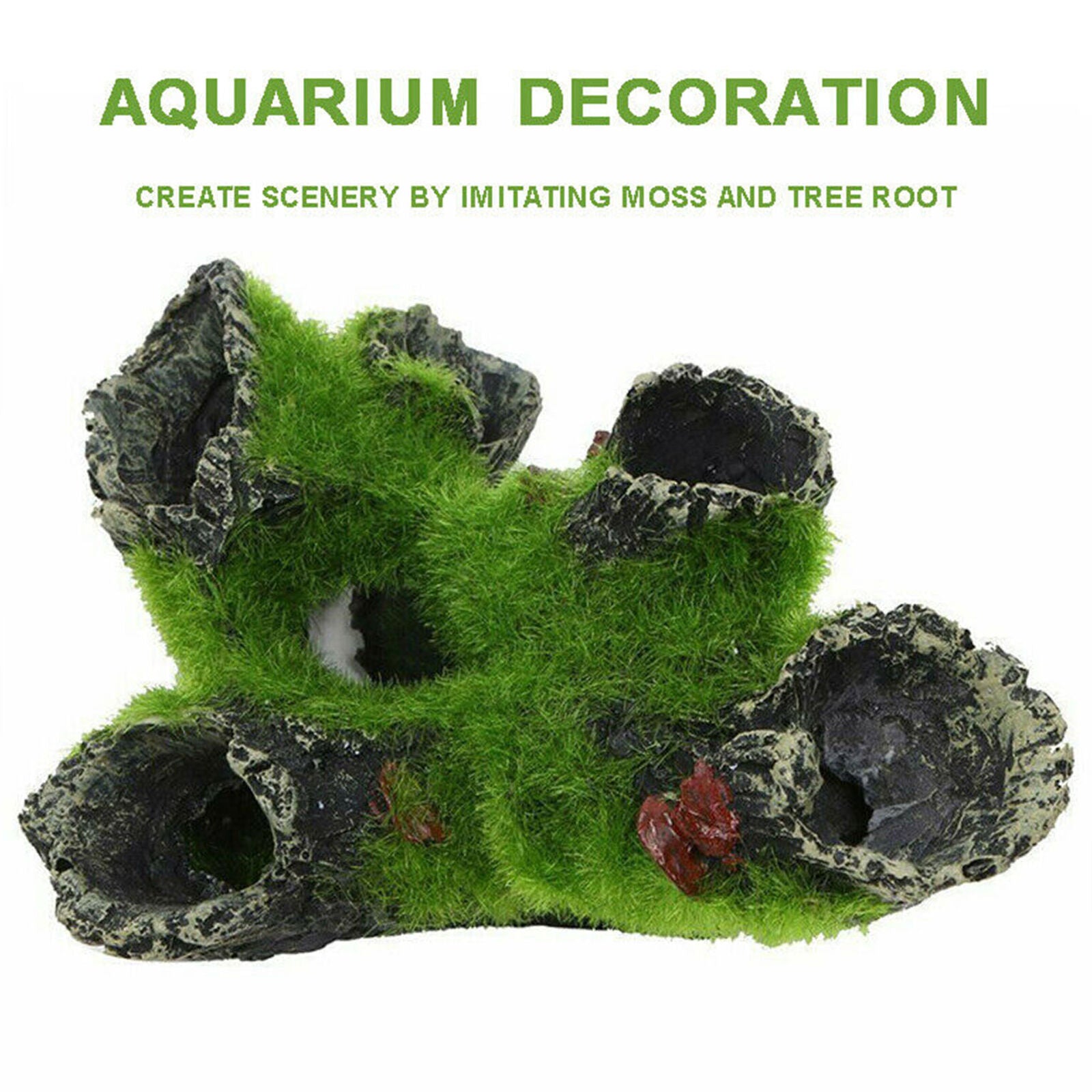 Aquarium Decoration Cave Stone Terrarium Decoration Rock Garden Rock Accessories