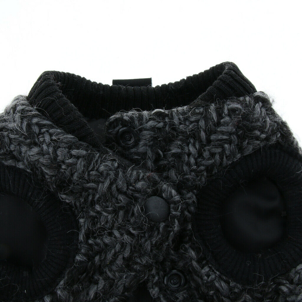 Pet Dog Autumn Winter Jacket Warm Coat Puppy Clothes Apparel blue