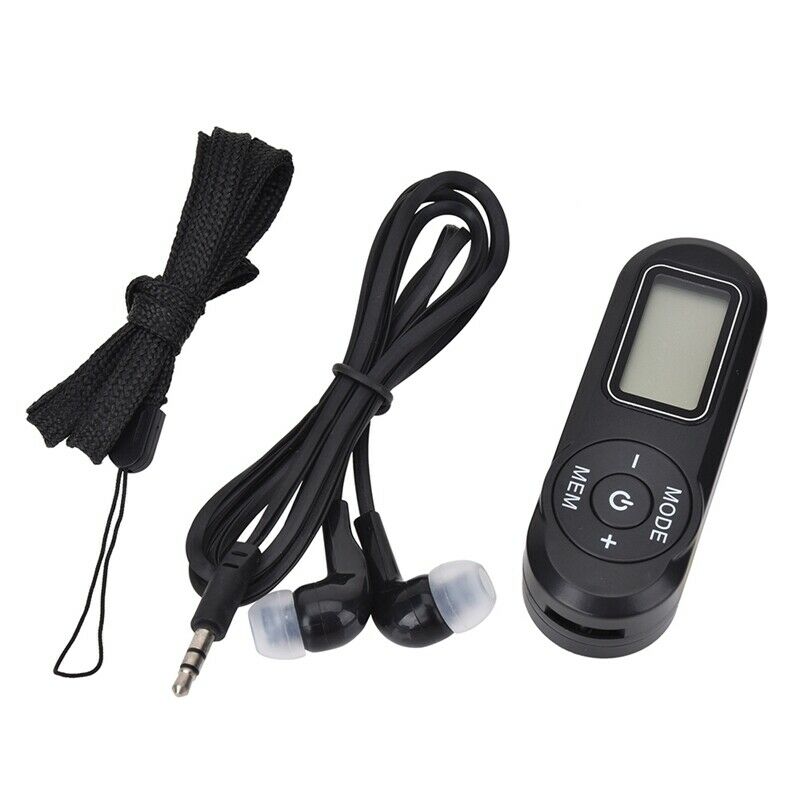 Portable Mini FM Radio HRD-727 Digital Display FM Receiver Retro MP3 Player StT7