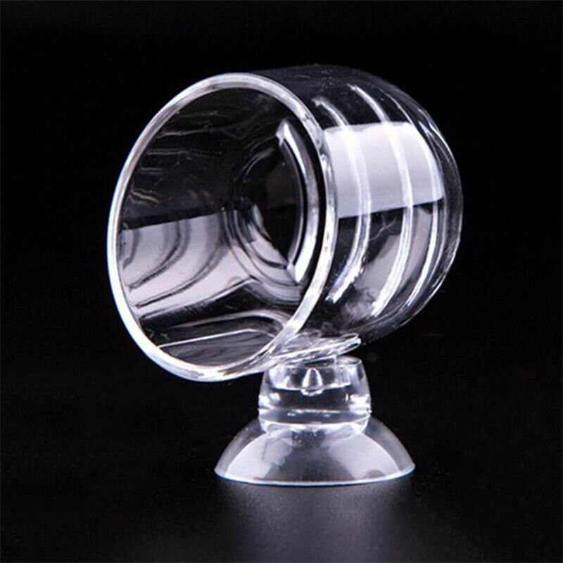Aquarium Fish Tank Crystal Glass Pot Water Potted Aquatic Planting Cylind.l8