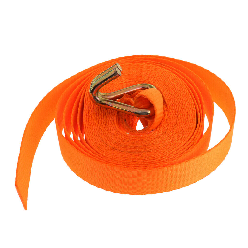 2pcs Ratchet Tie Down Strap Polyester Ratchet Tie Down Strap