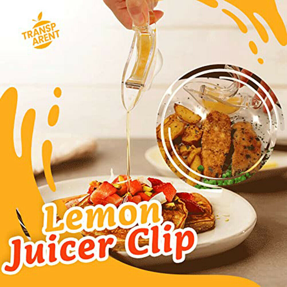 Lemon Squeezer Manual Lemon Squeezer Clip Transparent Fruit Press Squeezer