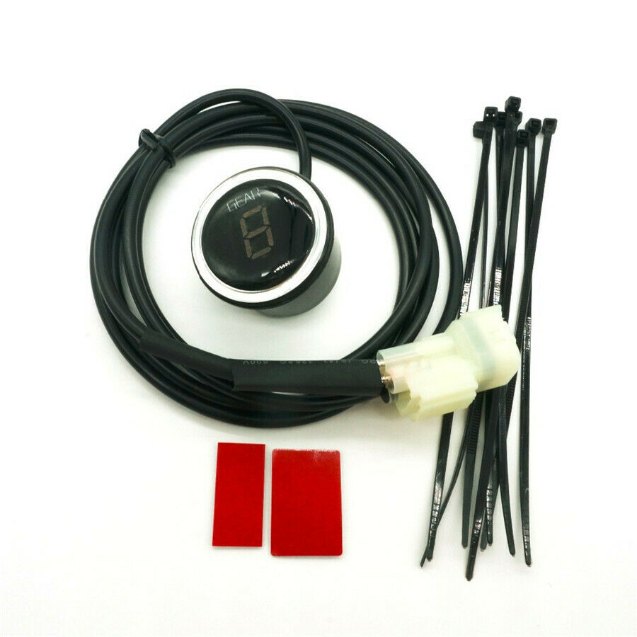 Red LED Gear Shift Digital Display Plug&Play For Kawasaki Versys 650 1000 12-17
