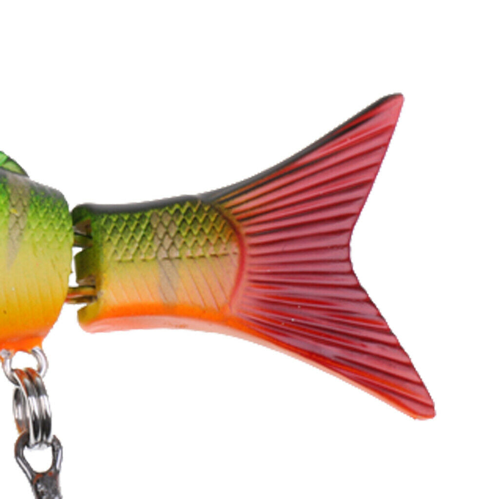 Multi - jointed   3 - Segement   Bass   Fishing   Lure   Crankbait   Hard   Bait