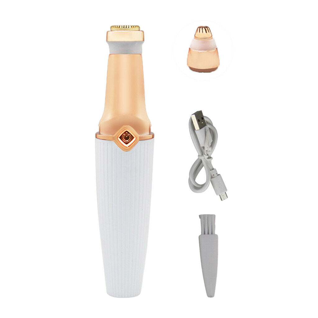 Eyebrow Trimmer Facial Hair Remover No Pulling Sensation Painless Chin Neck