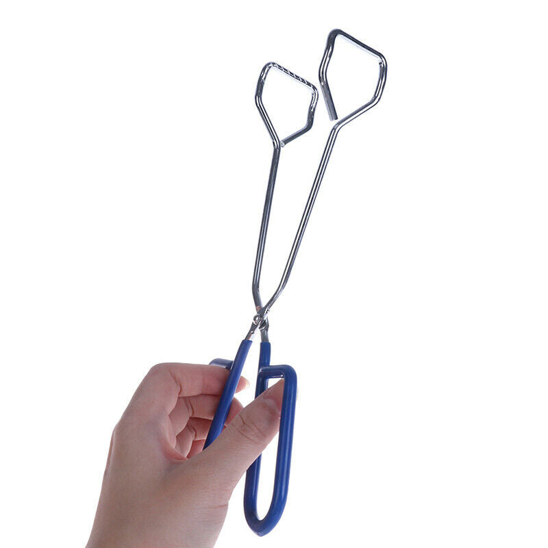 Food Tongs Heavy Duty Stainless Steel Kitchen Kitchen BBQ Handle Non-Slip.l8