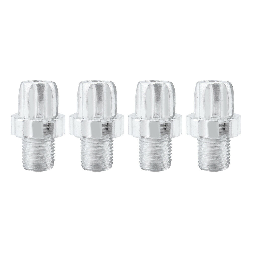 4 pieces aluminum bicycle brake screws M10 bicycle brake lever adjustment screws