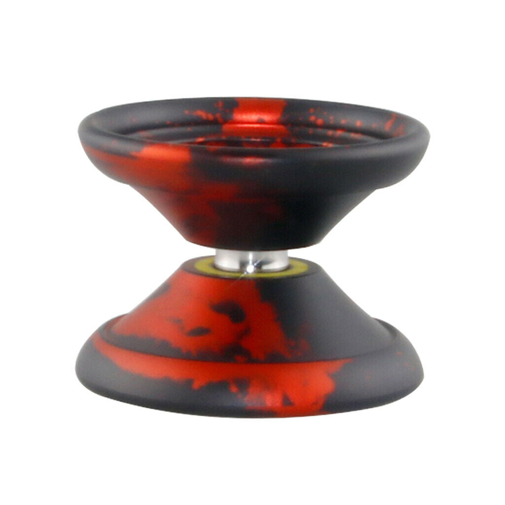 K8 Unresponsive Professional Aluminum Alloy Yo-yo Ball with Durable String - Red