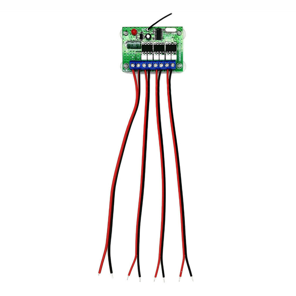 6CH 2.4G Wireless RC Remote Control Receiver Module Replacement DC5-15V
