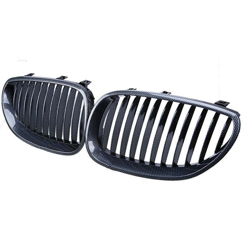 Front Bumper Radiator Grilles For BMW 5-Series E60 Sedan E61 Touring 2003-2010