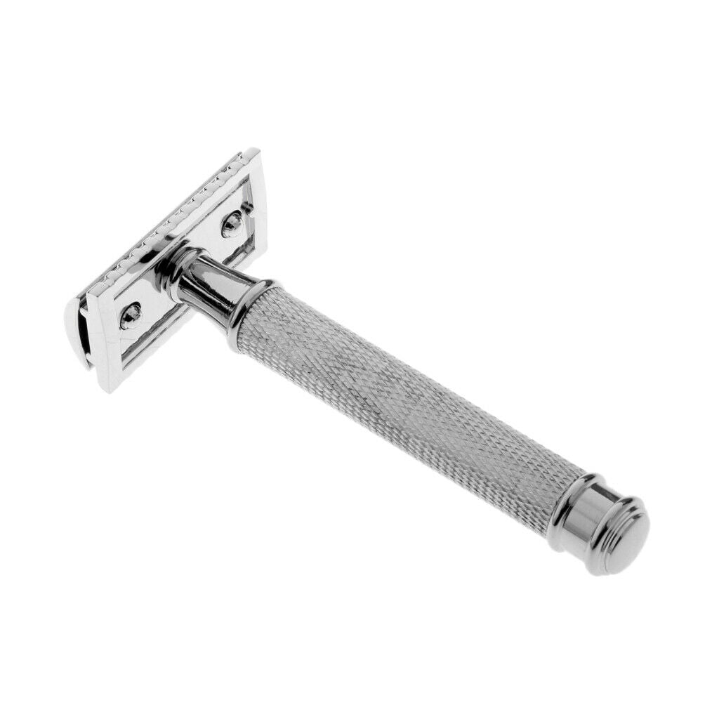 Adjustable Double Edge Safety Razor Classic Manual Shaver For Beard Removal