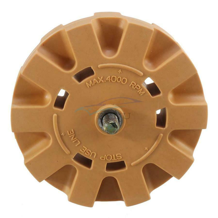 1 Pair Universal Rubber Eraser Wheel Repair Paint Tool For Car RV Truck Bus Boat