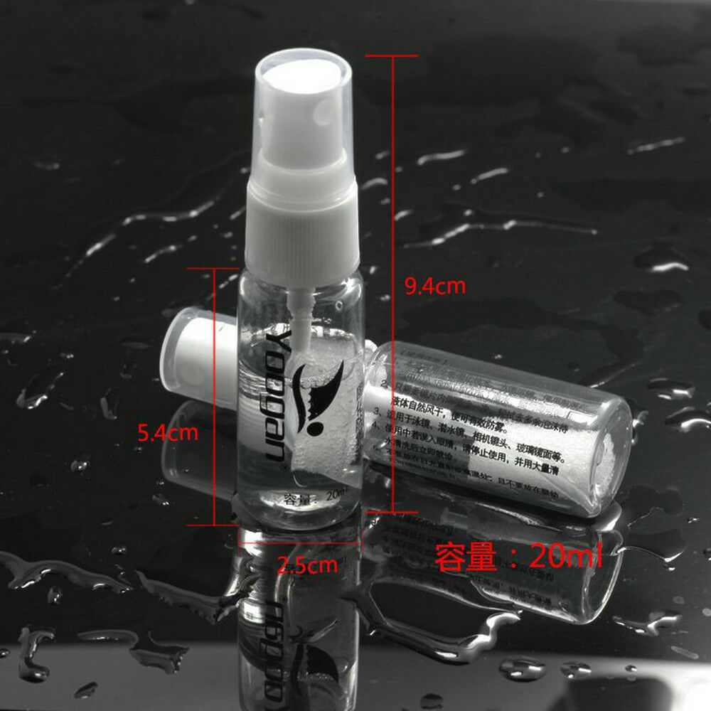 1x bottle Anti-mist Spray for Swim Goggles Scuba Dive Lens Cleaner Sports Glasse