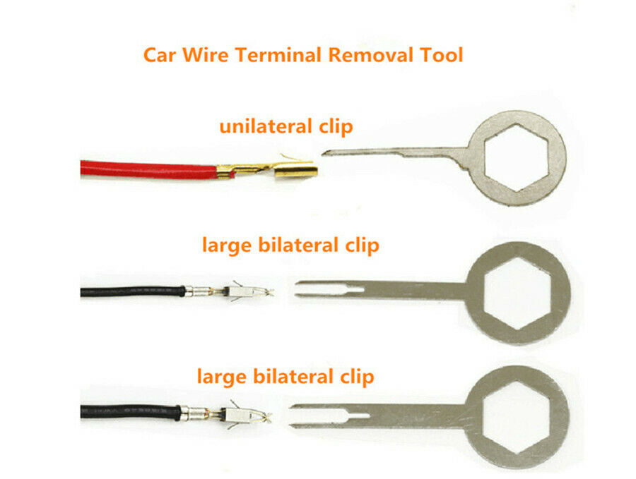 21 Pcs/Set Terminal Removal Electrical Wiring Crimp Connector Pin Extractor Kit