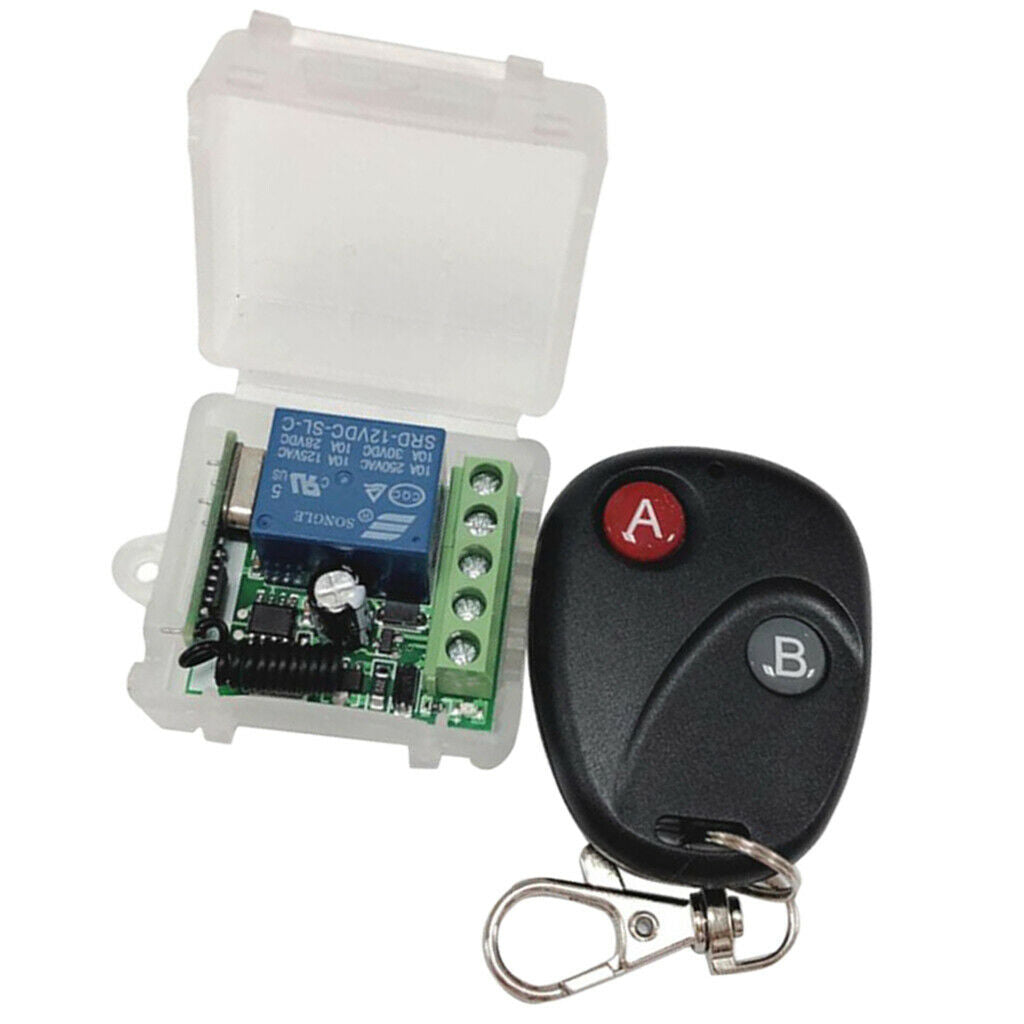 Hot DC 12V Wireless Remote Control Switch Receiver Transmitter Door Control