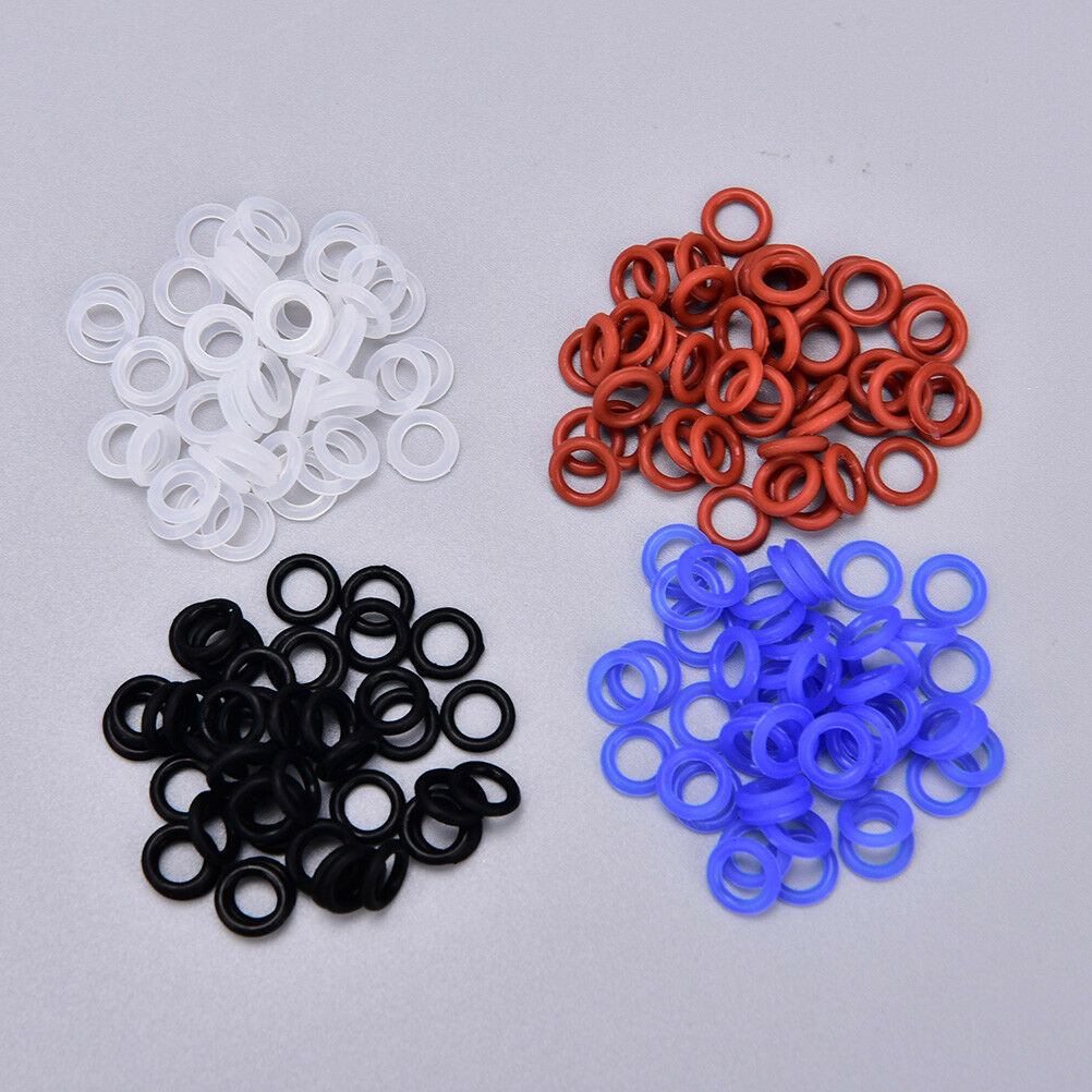 100pc Silicone Rubber O-Ring Switch Dampeners For Keyboard Dampers transp.l8