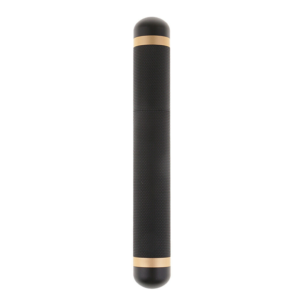 Portable Wooden Cigar Tube Storage Case Humidor Tobacco Cigar Holder Black